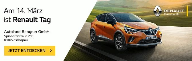 Am 14. März 2020 ist Renault Tag Am 14. März 2020 ist Renault Tag