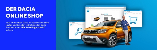 Dacia Online Shop